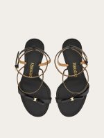 Ferragamo Strappy sandal with mini bow - Image 4